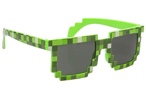 Pixel Sunglasses 8 Bit Geek Nerd Pixelated Eye Glasses Fashion Accessory