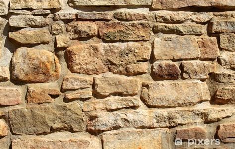 Wall Mural Sandstone Wall Pixersca