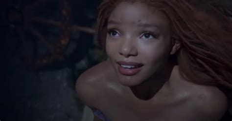 halle bailey says she s no longer nervous about playing the little mermaid us today news