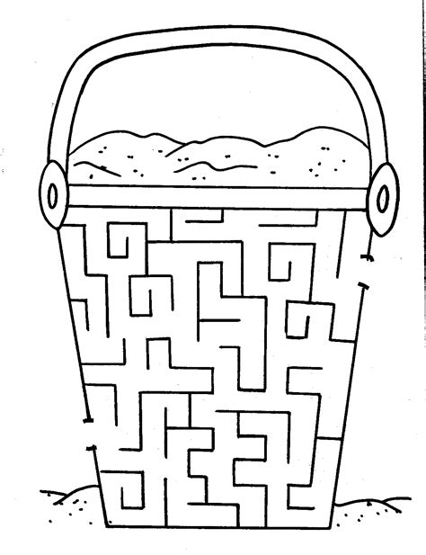 Kids Mazes Worksheet