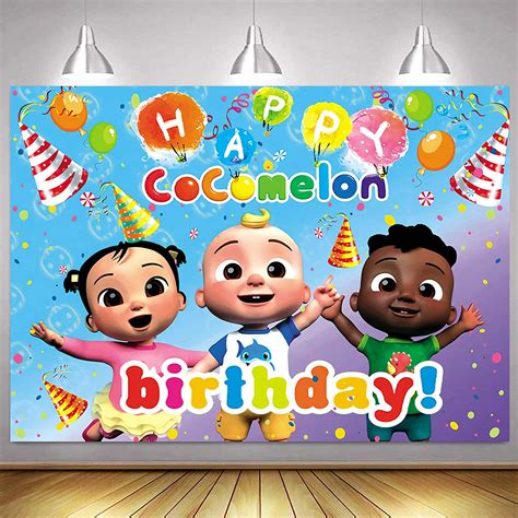 Cocomelon Birthday Wallpapers Wallpaper Cave Vlrengbr