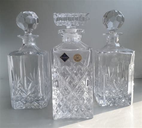Crystal Whiskey Decanters 3 Catawiki