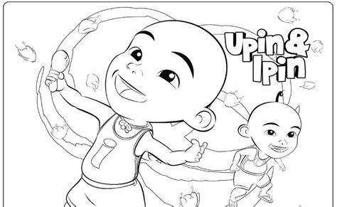 Upin & ipin is a 2007 malaysian television series of animated shorts produced by les' copaque production picolour.com provides a link to download upin ipin & their friends colouring pages. Upin Ipin Coloring Pages Pdf - Color Fun