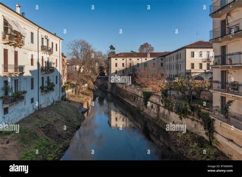 Vicenza Italia 29 De Diciembre De 2018 Vista Desde El Puente De San