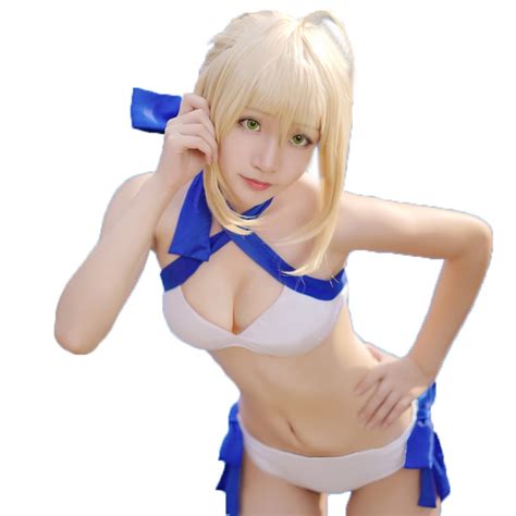 Anime Saber Cosplay Fate Grand Order School Swimsuit