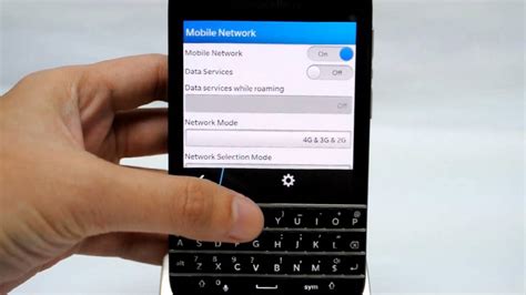 Blackberry Q10 Turn Off On Data Services Youtube