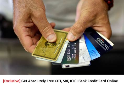 Check spelling or type a new query. Get Absolutely Free CITI, SBI, ICICI Bank Credit Card Online - Jugaruinfo