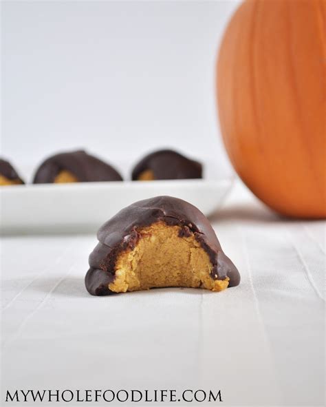 Pumpkin Truffles Vegan And Gluten Free My Whole Food Life