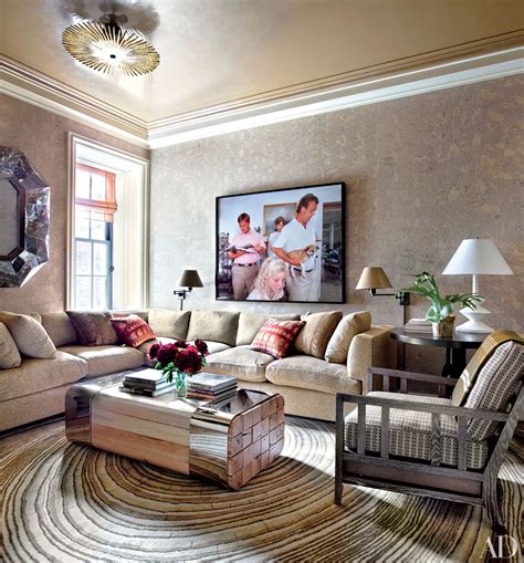 Modern Living Room With Sectional Sofa Baci Living Room
