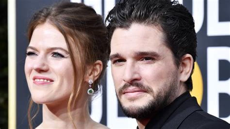 And there seem to be a shadow over their happiness. Kit Harington and Rose Leslie reveal baby: see her bump ...