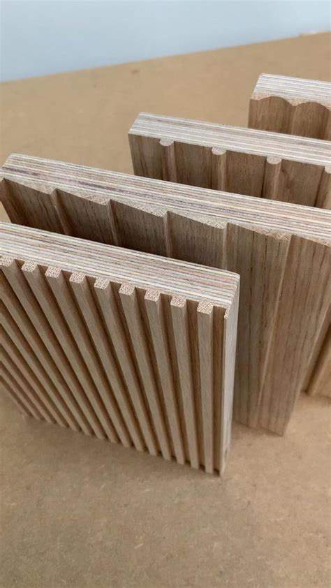 Fluted Samples In Oak Video Wood Wall Design Furniture Design