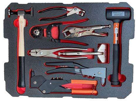 Rbt250t Aviation Sheet Metal Tool Kit Includes 158 Tools Priceless