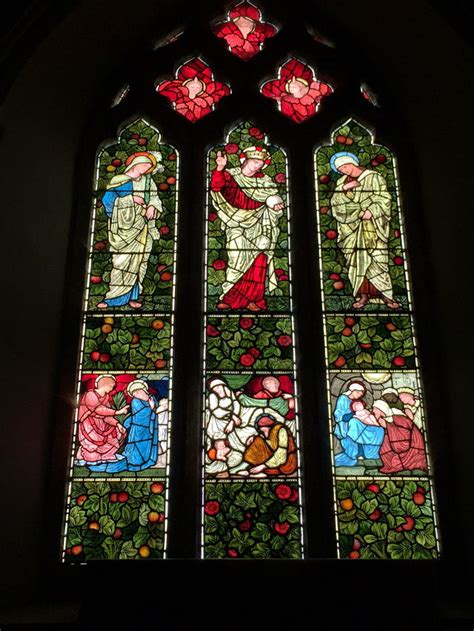 William Morris And Burne Jones Stained Glass Black Bough Ludlow