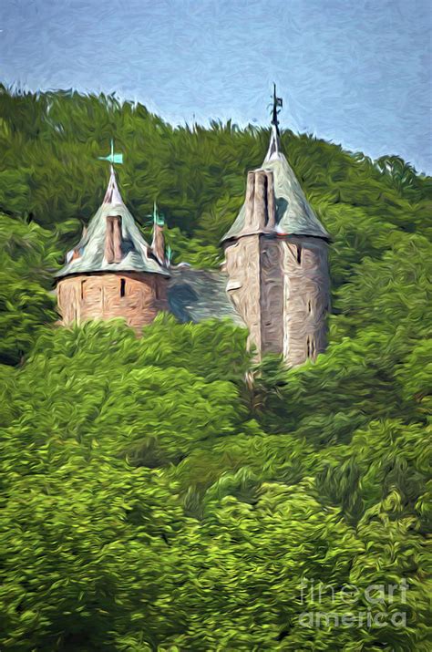 Castell Coch Impressionist Style Photograph By Ian Lewis Fine Art America