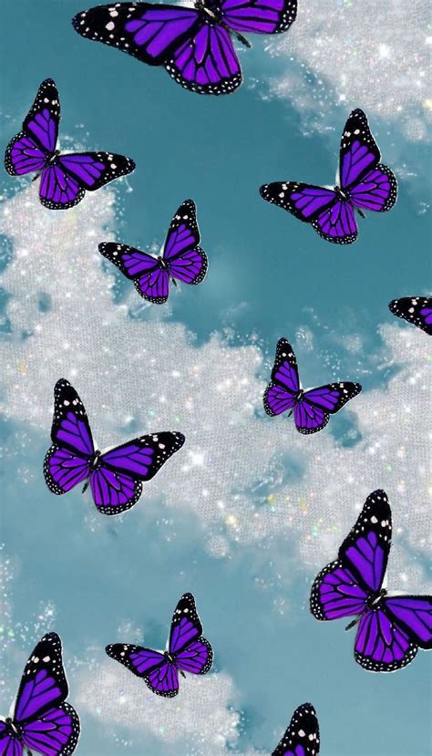 Blue And Purple Butterfly Wallpapers Top Những Hình Ảnh Đẹp