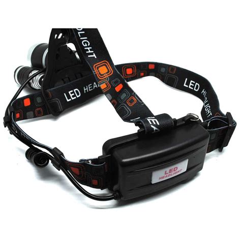 Senter Kepala Lampu Headlamp Head Lamp 3 LED 5000 Lumens Cree XM-L - T6