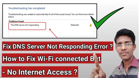 If the dns server addresses box contains an ip address, make sure the address is for one of the two dns servers listed above. Fix DNS Server Not Responding Error in Tamil | Fix Wi-Fi ...
