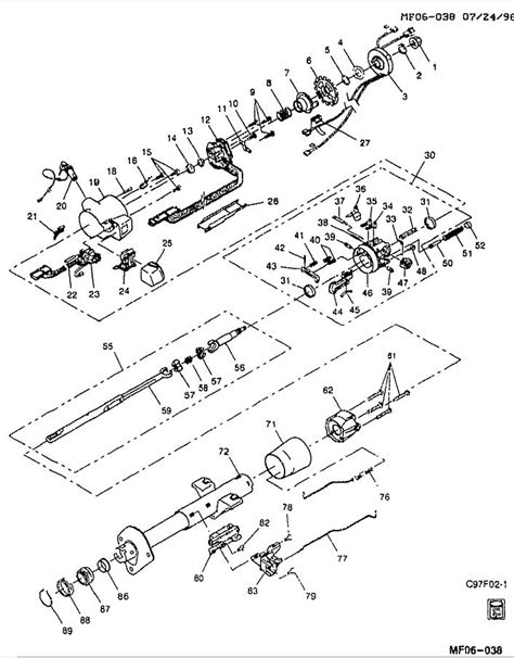 1990 Gmc Sierra Steering Column Diagram