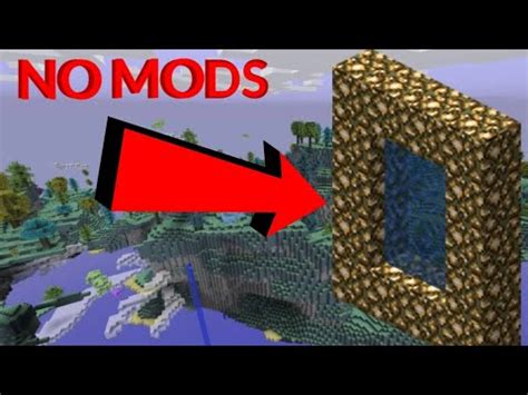 HOW TO MAKE A AETHER PORTAL IN MCPE 100 REAL NO MODS SECRET