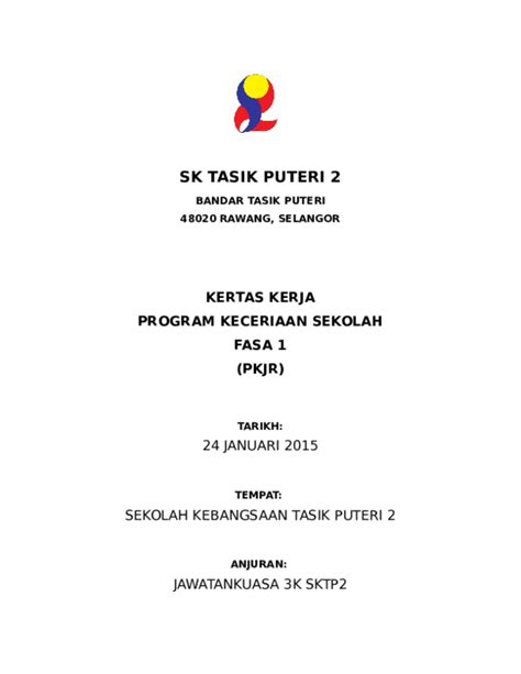 Nilai gotong royong ini ialah semangat yang diwujudkan dalam perilaku atau tindakan orang tanpa. (DOC) Contoh Kertas Kerja Gotong-Royong Dalaman SKTP2 ...