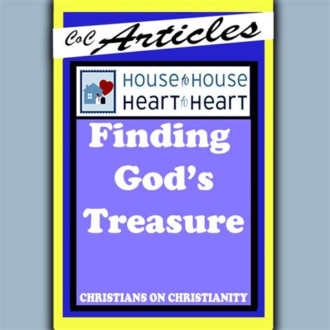 Finding Gods Treasure House To House Heart To Heart Jefferson
