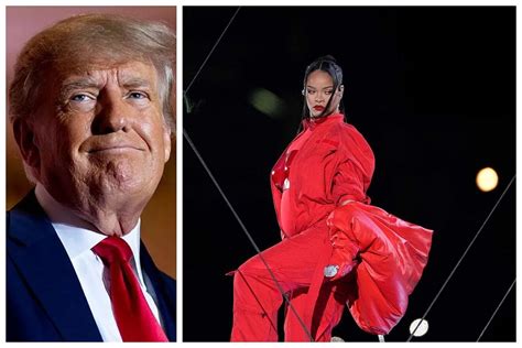 Rihanna Fans Trash Trumps Super Bowl Halftime Show Critique
