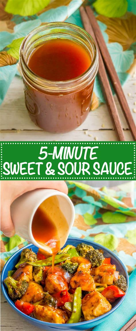 It shouldn't be too much, but it's there. 5-minute homemade sweet and sour sauce (+ video) - Family ...