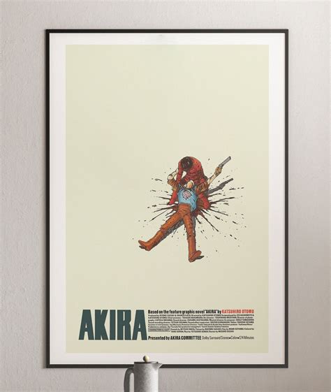 Yamagata Akira Anime Poster Cyberpunk Movie Poster Architeg Prints