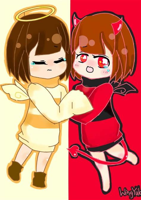 Frisk And Chara In Halloween Costume Undertale Amino