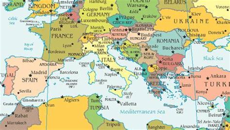 18 Negara di Eropa Selatan Beserta Ibukota dan Mata Uangnya [Lengkap]