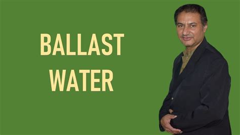 Ballast Water Capt Syed Irfan Ul Haq Urdu Hindi Youtube