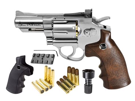 Dan Wesson Co2 Bb Dual Ammo Dual Grip Revolver Kit 25 Pyramyd Air