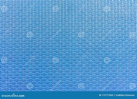 Close Up Of Blue Eva Foam Sheet Bright Blue Foam Mat Floor Pat Stock