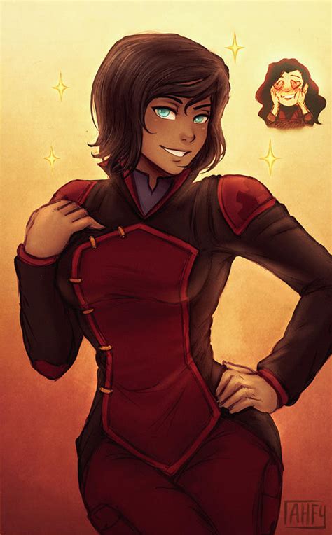 Im Sure Asami Doesnt Mind ¬‿¬ Avatar The Last Airbender The