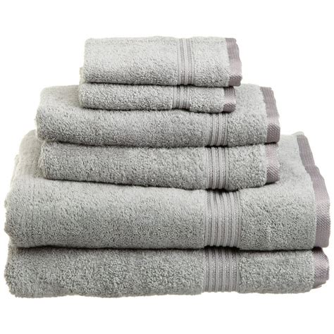 Derry Solid Egyptian Cotton Bath Towels 6 Piece Towel Set By