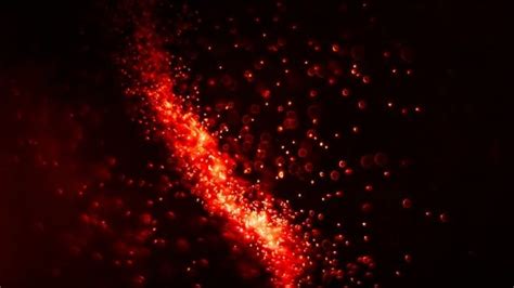 Red Particles Glitter Background Motion Graphics Videohive