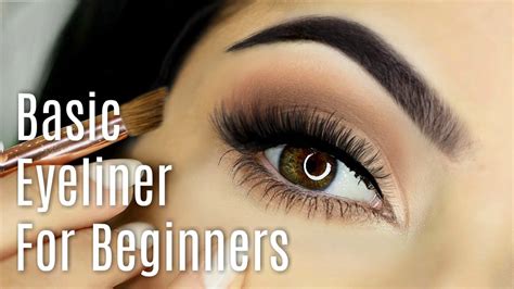 Beginners Eyeliner Makeup Tutorial How To Apply Eyeliner Youtube