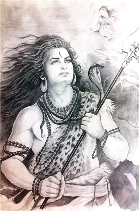 Lord Shiva Sketch At Explore Collection Of Lord