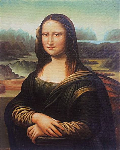 Leonardo Da Vinci S Mona Lisa Leonardo Da Vinci Mona Lisa Leonardo