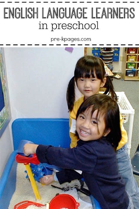 Teaching Strategies For Preschool And Pre K English Language Learners
