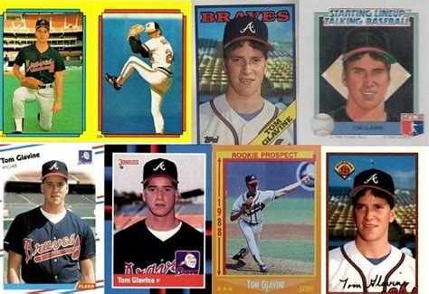 Card is in near mint to mint condition. Tom Glavine Rookie Cards Cast Their Uneasy Smiles on the Hobby - Wax Pack Gods