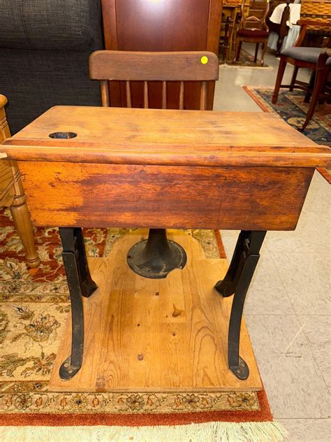 Antique 1880s School Desk By Kenney Bros And Proxibid