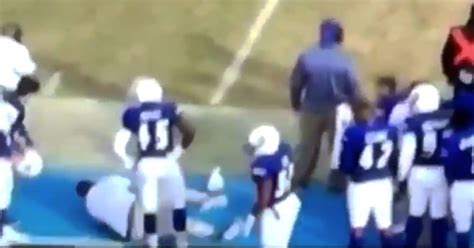 Tsu Football Player Kicked Off Team For Punching His Coach In The Face On Sideline Video