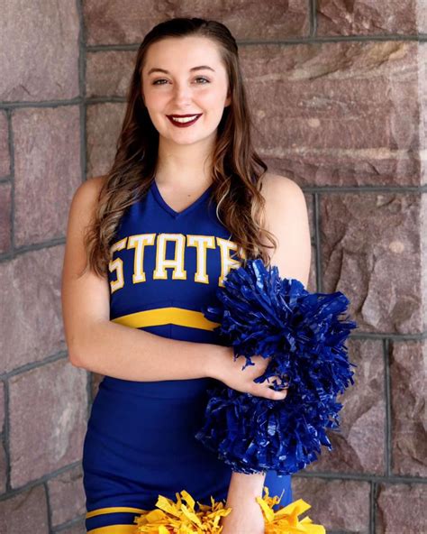 Our Girl Ava Not Only Dedicates Her Sdsu Cheerleading