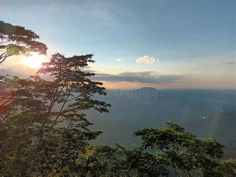 Ambuluwawa Mountain Top Sunset View In Sri Lanka Editorial Stock Photo