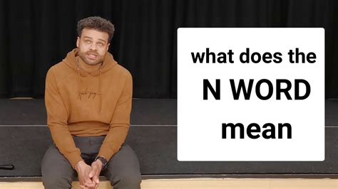 What Does The N Word Mean School Talk Youtube