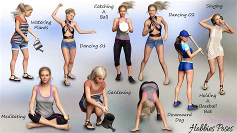 Ig 100 Must Have Poses For Genesis 8 Females Daz 3d