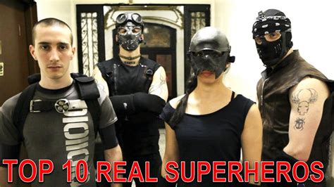 Top 10 Real Life Superheroes Who Actually Exist Youtube