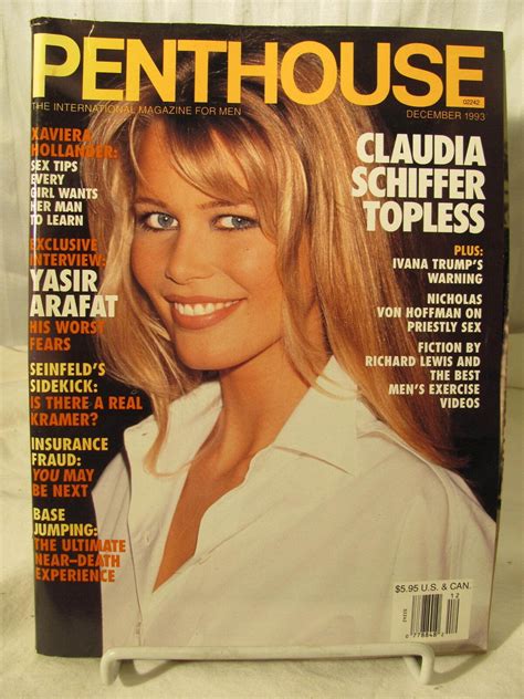 1993 Penthouse Magazine Claudia Schiffer Topless EBay