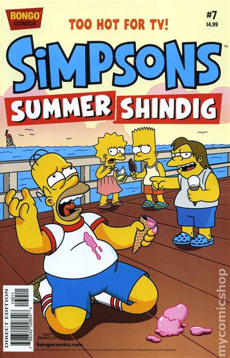 Simpsons Summer Shindig 2007 Comic Books